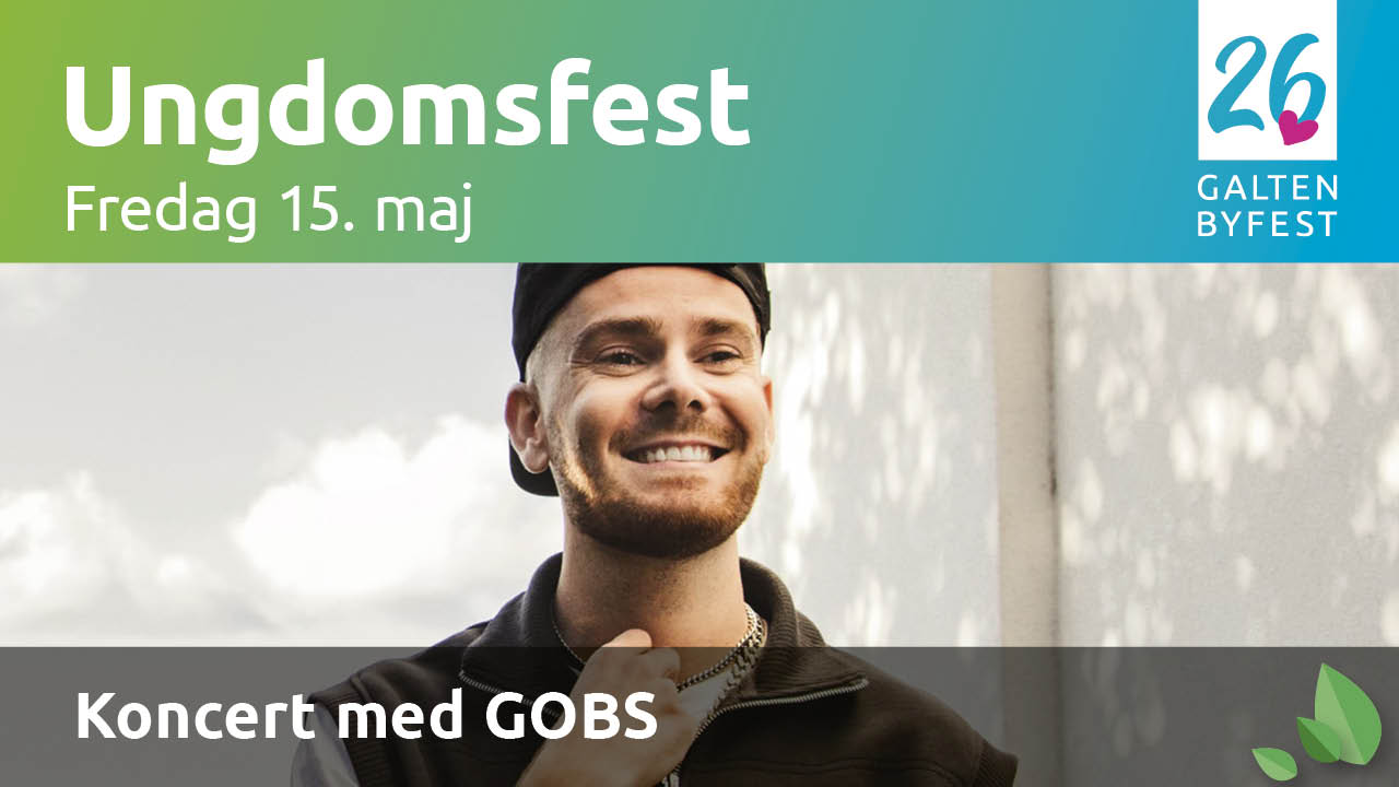 GOBS spiller til ungdomsfest på Bytoften fredag den 15. maj under Galten Byfest. Foto: Galten Byfest