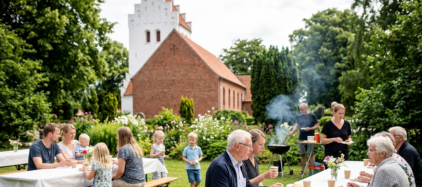 Sommerfest og åbent hus i Galten Valgmenigheds kirkehave