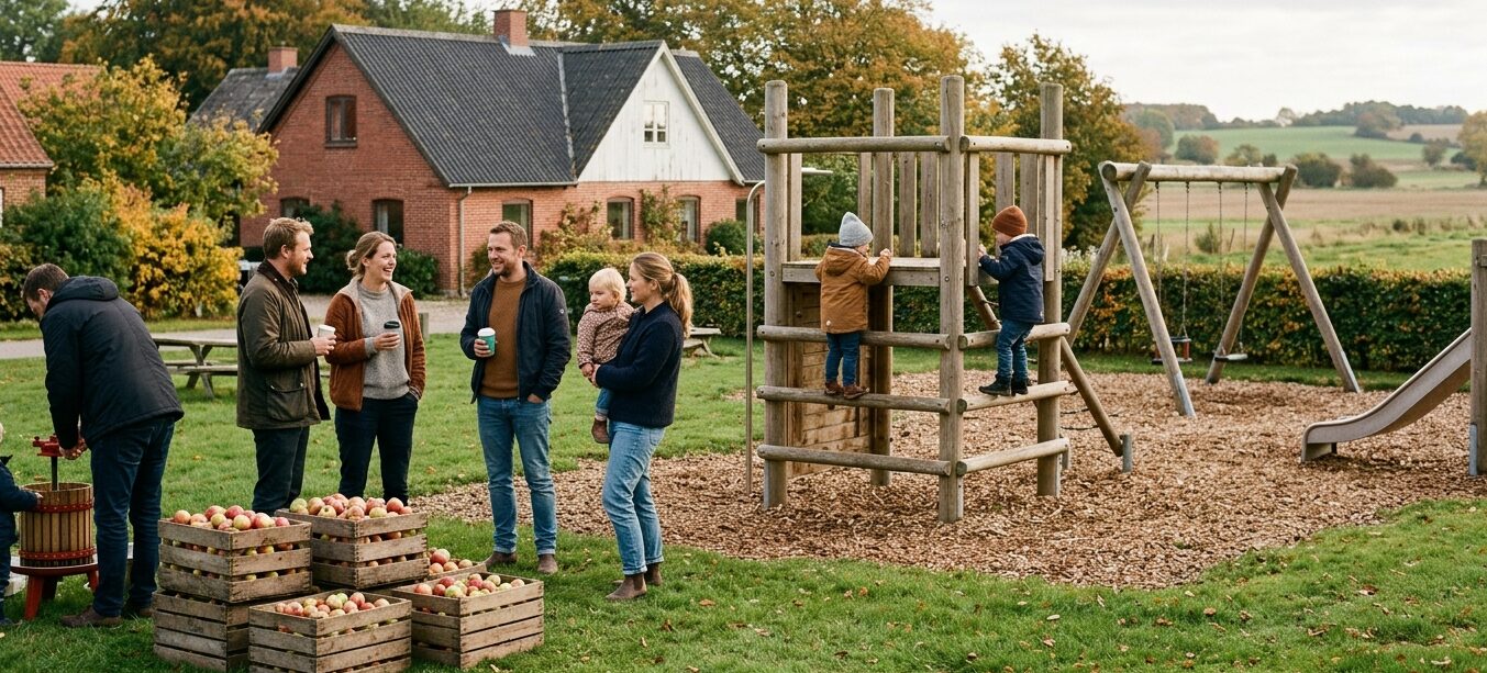 Legepladsdag og mostedag i Sjelle 26. september