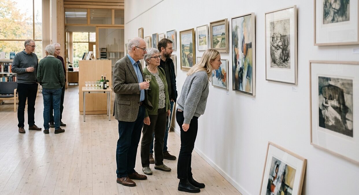 Ry Kunstforening fejrer 50 år med udstilling