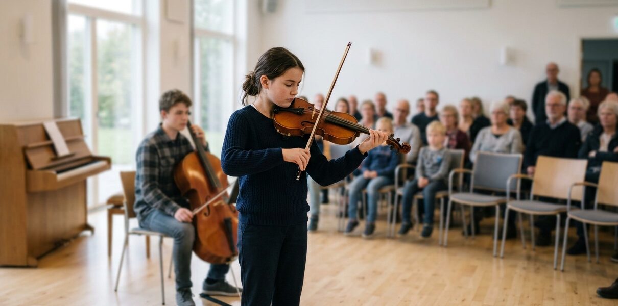 Unge musiktalenter spiller i Galten 13. september